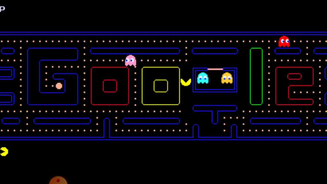 Pacman 30th Anniversary Celebrated by Google