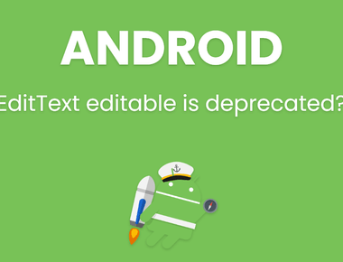 EditText editable deprecated android | How to use inputType in Android