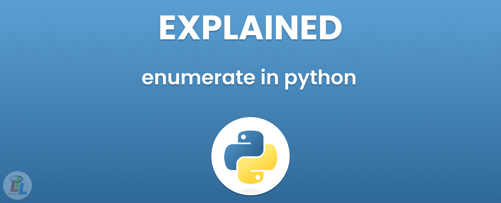 What is enumerate in python : Explained