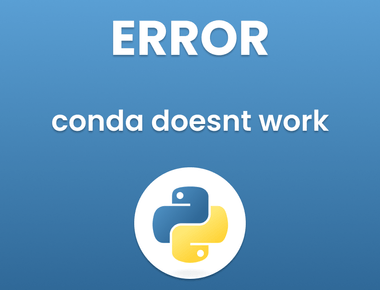 [Fixed] Which python conda doesnt work