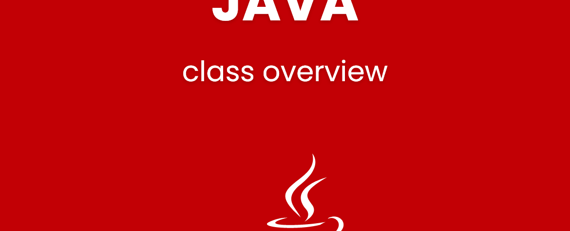 JAVA class overview