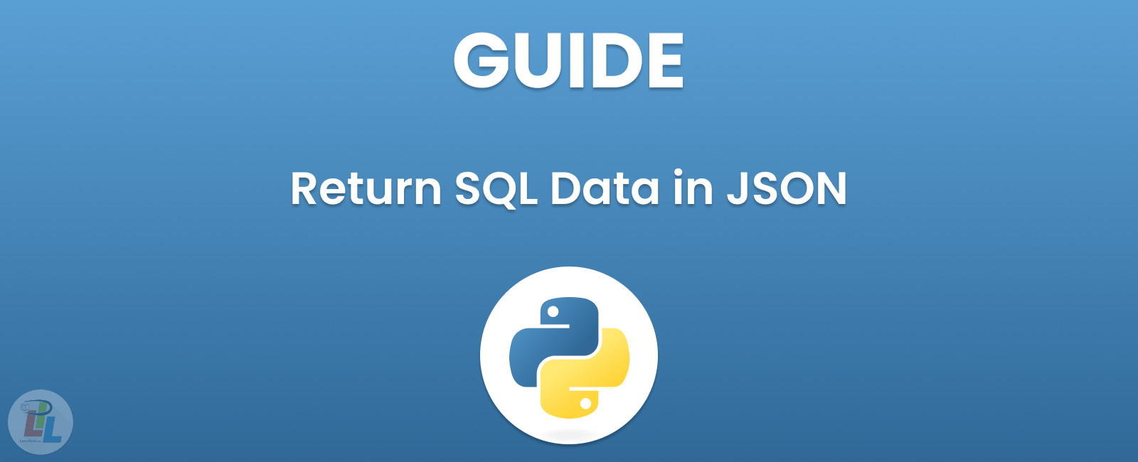 How to Return SQL Data in JSON Format Python