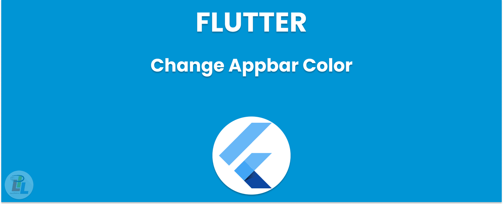 How to Change Appbar Color in Flutter