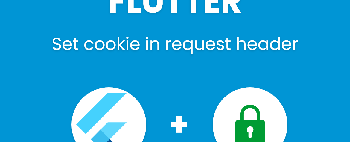How to set cookie in header with the request flutter
