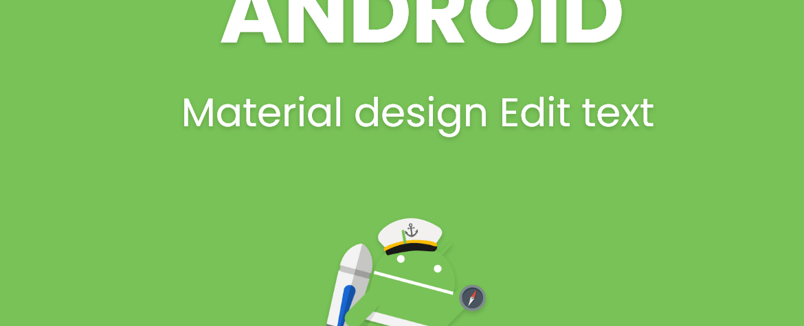 Material design Edit text (Carded) in Android