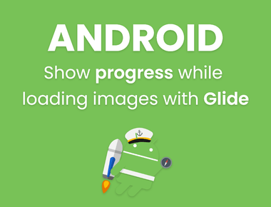Show progress while loading images with Glide