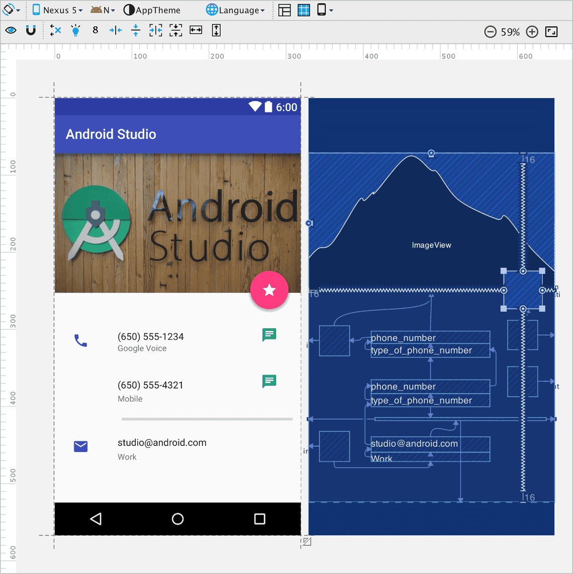 Introducing new ConstraintLayout Android Studio