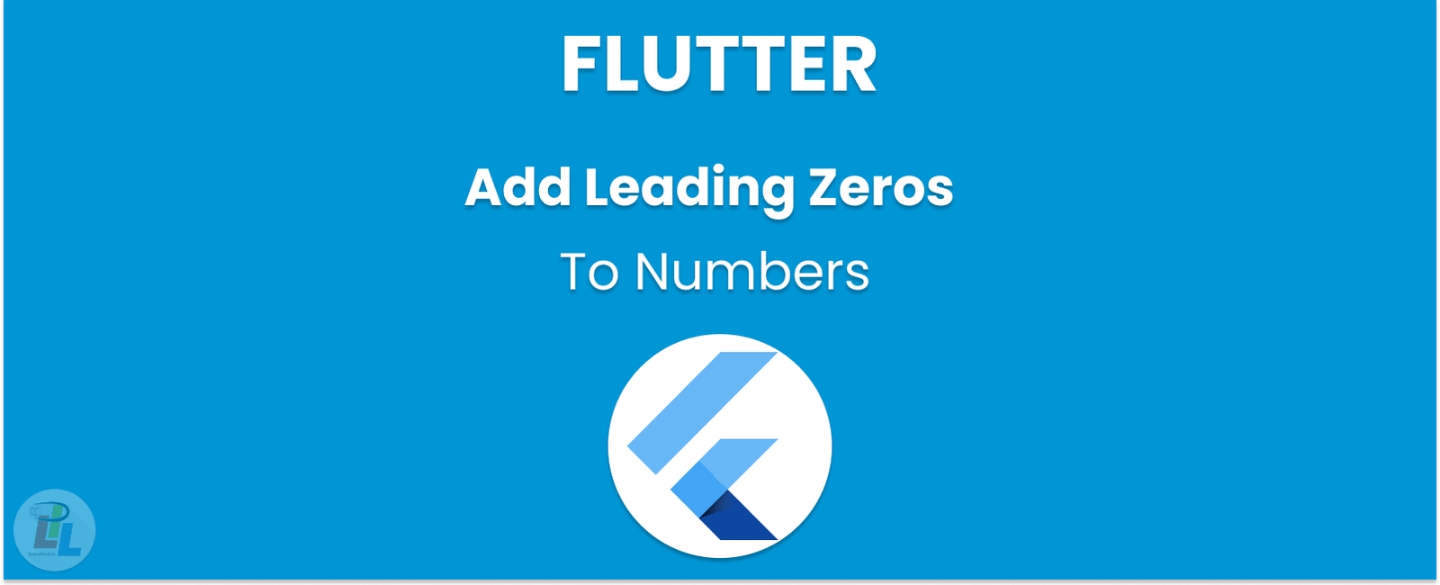 The Quickest Way To Add Leading Zeros To Numbers In Flutter
