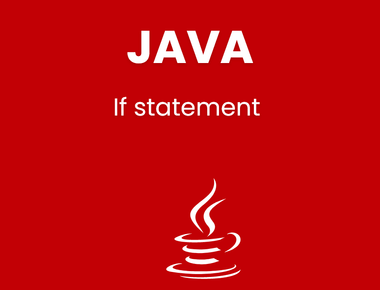 If statement in java, how to use