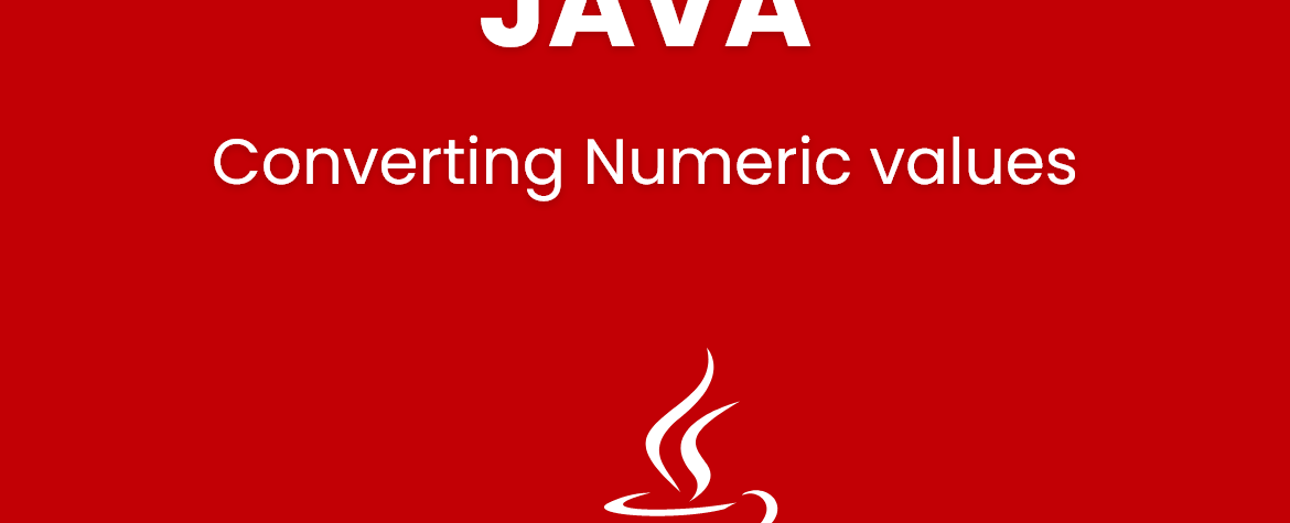 Converting Numeric values java