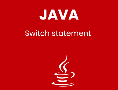Switch statement in java